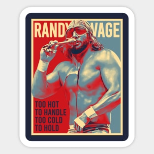 Randy Savage "Hope" Sticker